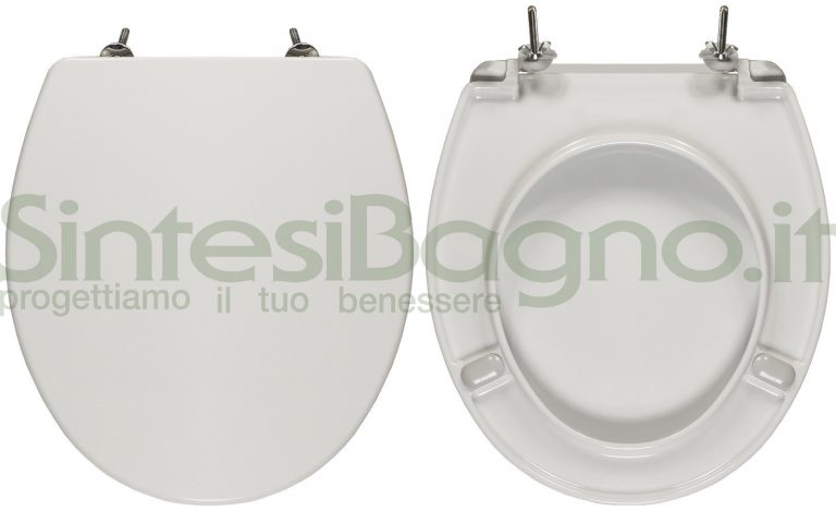 Copriwater Zero Light Catalano Legno Rivestito In Resina Poliestere Bianco - 8