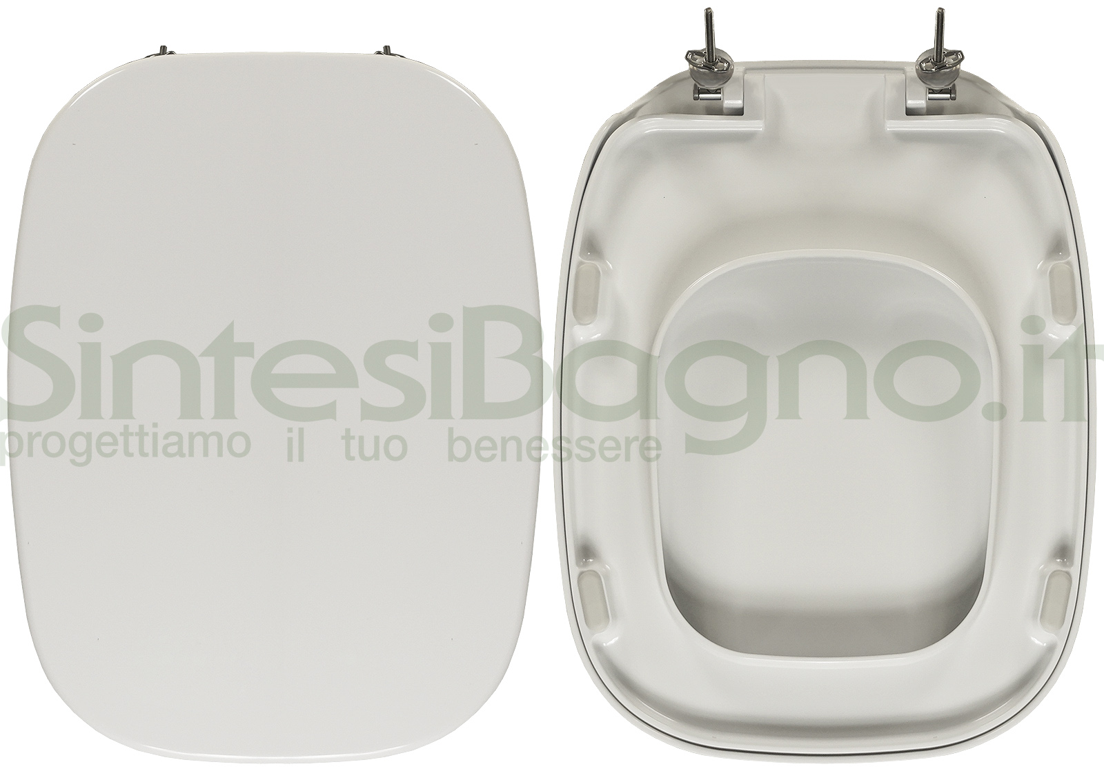 Hydro Home - Copriwater D-Code Duravit Termoindurente avvolgente Bianco Come Originale