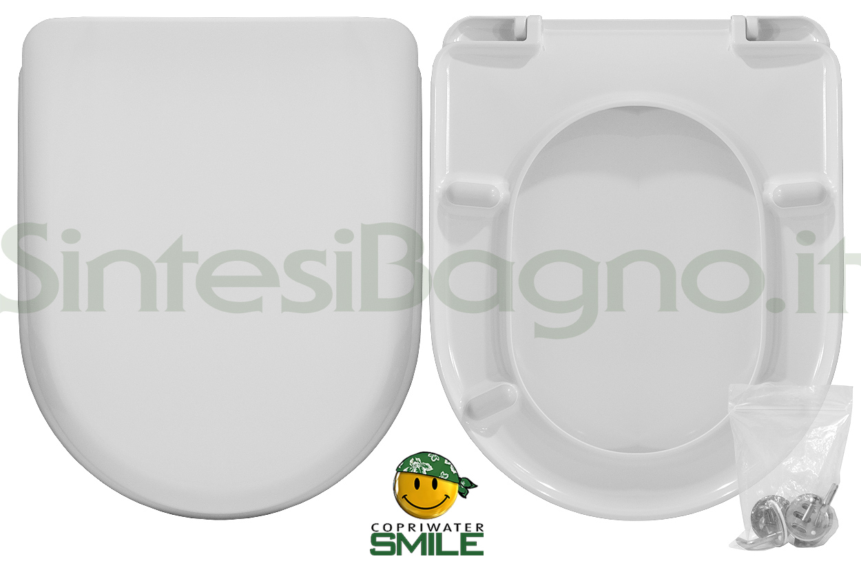 Copriwater Per Hidra Serie Pluvia In Con Cerniere Cromo